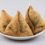 Sweet Corn with onion Samosa